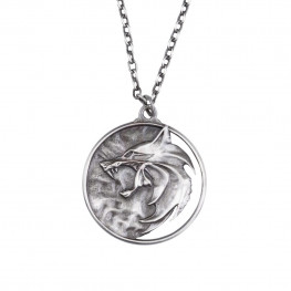 The Witcher replika 1/1 Necklace Wolf Medallion
